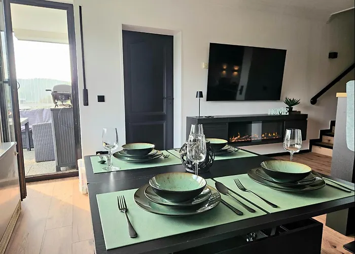 Gipfelpanorama Mit Berg- Und Seeblick, Boxspringbett Mit Ausfahrbarem Tv 温特贝格