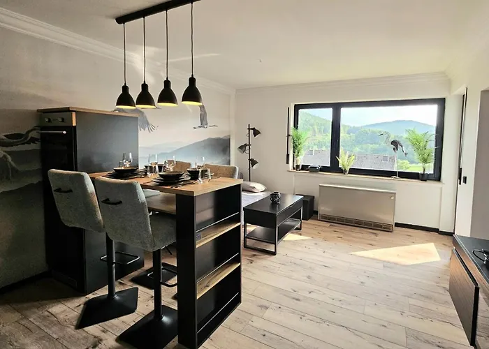 公寓 Gipfelpanorama Mit Berg- Und Seeblick, Boxspringbett Mit Ausfahrbarem Tv